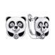 Серебряные серьги &laquo;Panda Hug&raquo; СК2Ф/277 фото 1