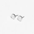Серебряные серьги &laquo;Minimal Circle&raquo;