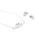 Серебряные серьги &laquo;Pink Wing Birdy&raquo; СК2Р/1047 фото 2