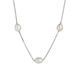 Серебряное колье &laquo;Pearl Elegance&raquo; КЛ2Ж/452Ш фото 2