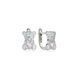 Серебряные серьги &laquo;Teddy Love Heart&raquo; СК2Ф/271 фото 1