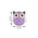 Серебряные серьги &laquo;Purple Owl&raquo; СК2ФО/275 фото 2
